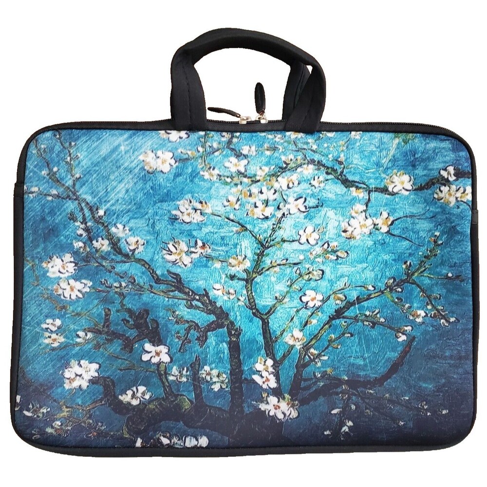 New Plenty Artsy Zipper Laptop Computer Case Bag 16 x 11 x 1